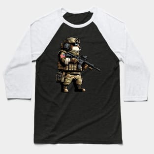 Tactical Groundhog Baseball T-Shirt